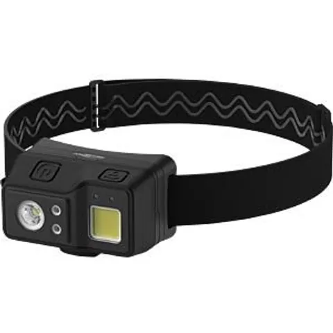 ANSMANN HD700RS-DS Rechargeable Headlamp Black – afbeelding 1