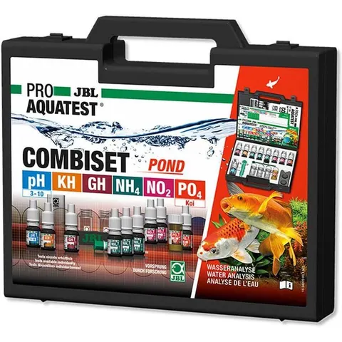 Teich-Wassertest JBL "Combi-Set Aqua Pro", bunt, Test-Kits, Teich-Wassertest bunt Einheitsgrösse – Bild 1