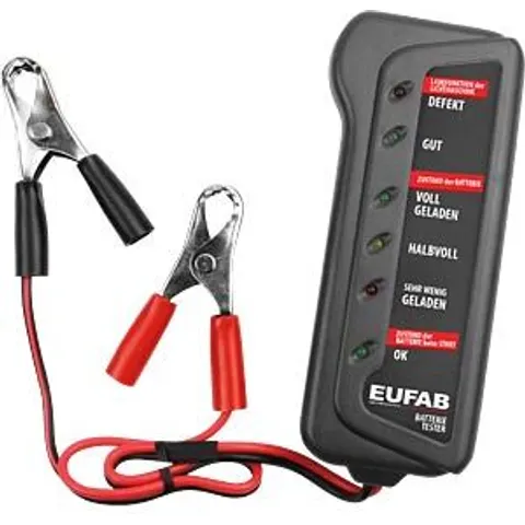 EUFAB KFZ-Batterietester – Bild 1