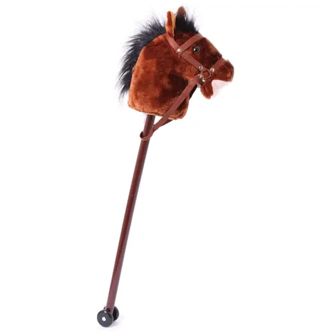 Small Foot - Houten Stokpaard Thunder, 88cm – afbeelding 1
