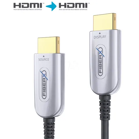 FiberX Serie - HDMI 4K Glasfaser Extender Kabel - 30m – Bild 1