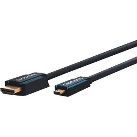 Clicktronic HDMI to Micro HDMI Adapter Cable 2 m – afbeelding 1