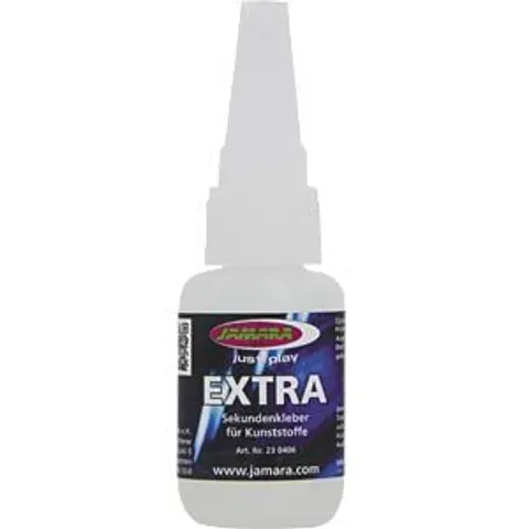 JAMARA 230406 - EXTRA superglue for plastics, 20 ml – image 1