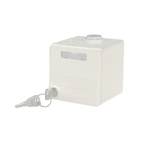 METZ CONNECT BTR 1309470002-I - Module housing, IP44, surface-mounted, MC module, 2-port – image 1