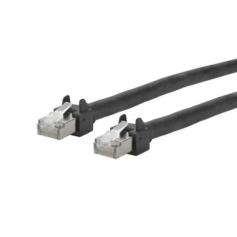 METZ CONNECT 13084F5000-E networking cable Black 5 m Cat5e S/UTP (STP) – image 1