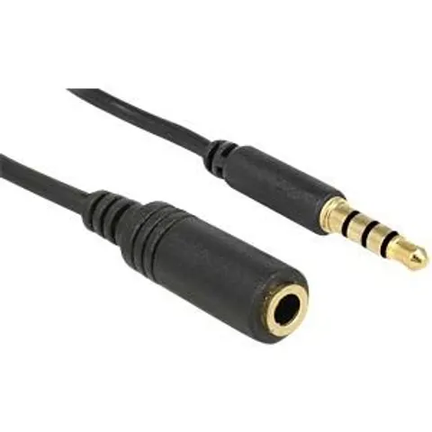 Delock Headset-Erweiterungskabel - 4-poliger Mini-Stecker (M) – 84667 – Bild 1