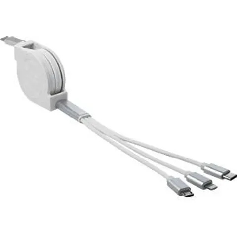 DELOCK USB Type-C 3in 1 Aufrollladekabel – Bild 1