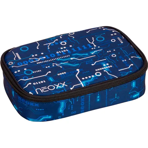 Schreibgeräteetui NEOXX "Schlamperbox, Dunk", Kinder, blau (next level), Polyester, Schreibgeräteetuis Schreibgeräteetui, teilweise aus recyceltem Material next – Bild 1