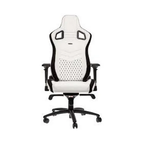 noblechairs EPIC Gaming Stuhl - weiß/schwarz – Bild 1