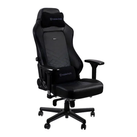 noblechairs HERO Gaming Stuhl - schwarz/blau – Bild 1