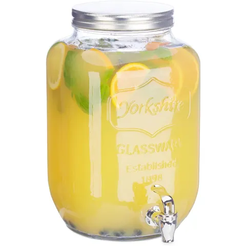 Drankdispenser - 8 liter - Glas – afbeelding 1