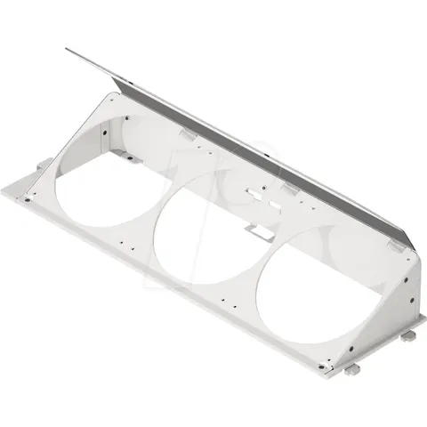 HAVN VGPU Edition Bottom Angled Fan Bracket - White – image 1