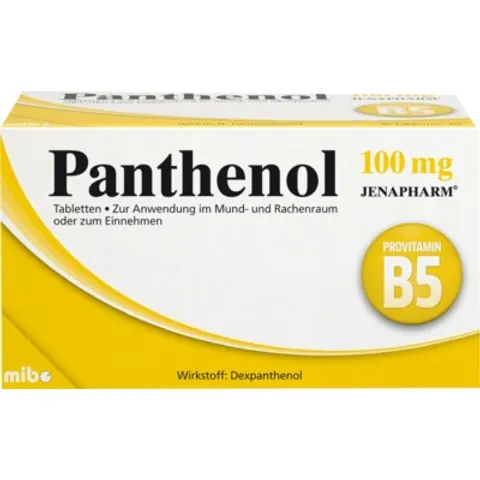 Panthenol Tabletten 100 mg Jenapharm – Bild 1