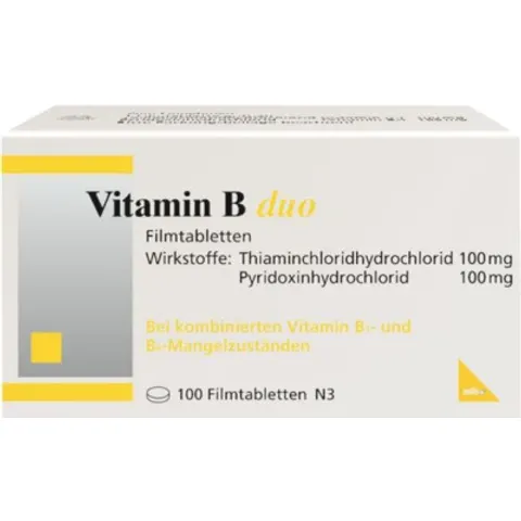 MIBE Vitamin B Duo Filmtabletten – Bild 1