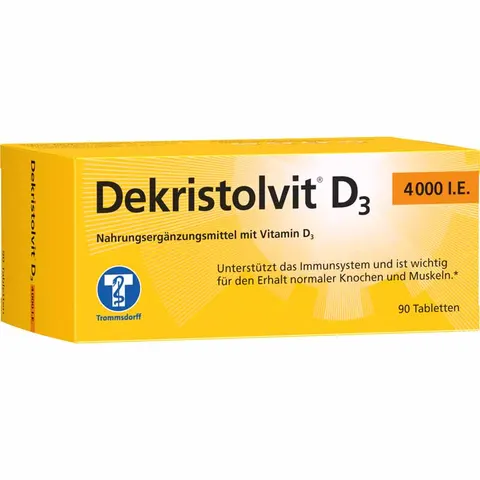 Dekristolvit D3 4.000 I.e. Tabletten – 704428 – Bild 1