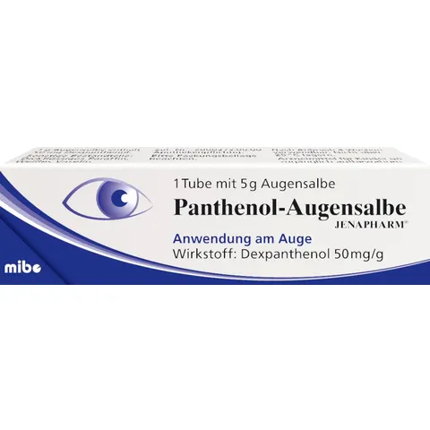 Panthenol Augensalbe Jenapharm – Bild 1