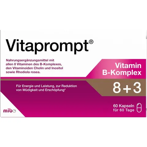 Vitaprompt® Vitamin B-Komplex 8+3 Kapseln – Bild 1