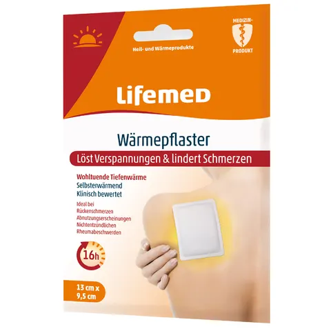 Lifemed Wärmepflaster 1 St Pflaster – Bild 1