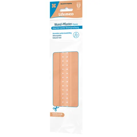 Lifemed Wund-Pflaster Classic 2X25 cm Pflaster – Bild 1