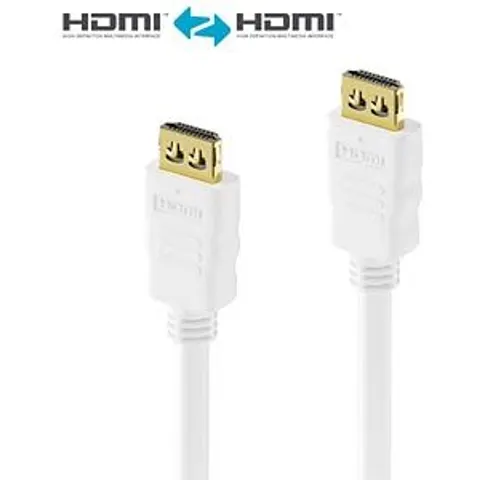 PureLink HDMI Kabel - PureInstall - weiß - 0,50m – Bild 1