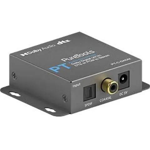PURETOOLS PT-C-DADM - Audio converter digital, > analog, DAC, Dolby Digital/DTS – image 1