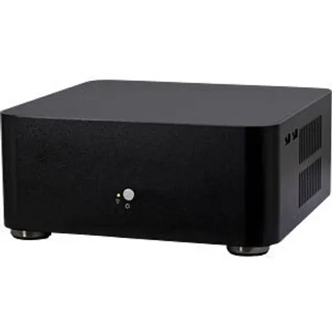 Inter-Tech Geh ITX A80 mit 60 W Netzteil, schwarz – Bild 1
