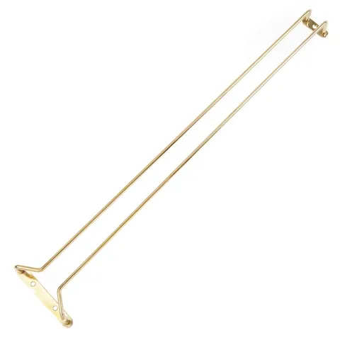 Beaumont Brass Wine Glass Rack 606mm – image 1