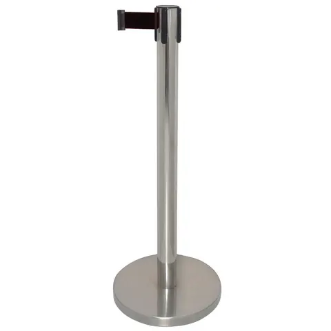 Bolero Polished Barrier with Black Strap 3m – image 1