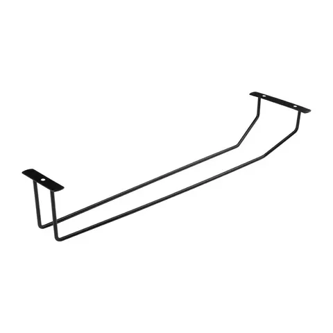 Olympia Wine Glass Rack Black 406mm – image 1