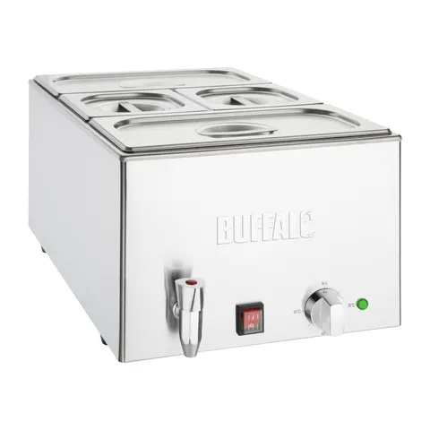 Buffalo Bain Marie with Tap and Pans – image 1