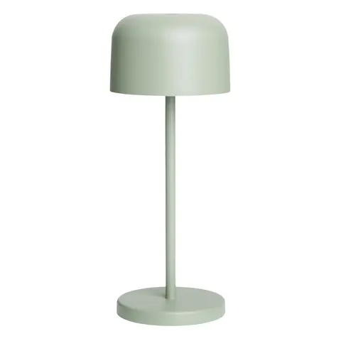 Olympia Siena Table Lamp Round Dome Sage 200mm – image 1