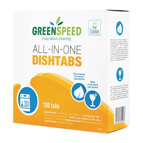 GREENSPEED Spülmaschinentabs All-in-one – Bild 1