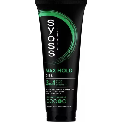 Syoss Max Hold Haargel 250 ml – afbeelding 1