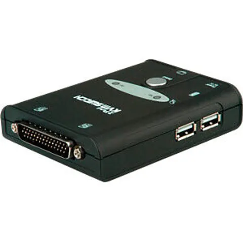 VALUE KVM Switch "Star", 1U - 2 PCs, HDMI, USB – Bild 1
