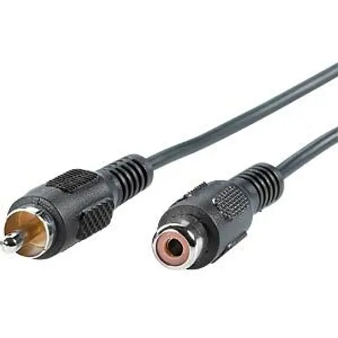 VALUE cinch-verlengkabel simplex M / F, 10 m – afbeelding 1