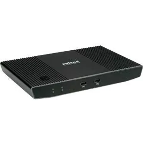 ROLINE KVM Switch, HDMI 4K, USB, 1 User - 2 Mobilgeräte – Bild 1