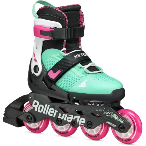 ROLLERBLADE "Microblade 33-36.5" grün, schwarz (bis ) – Bild 1