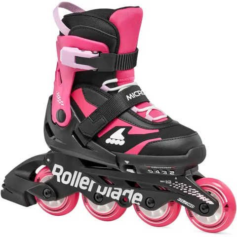 ROLLERBLADE "Microblade 33-36.5" rosa, schwarz (bis ) – Bild 1