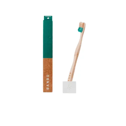 Banbu Bamboe Tandenborstel - Medium – S0590796 – afbeelding 1