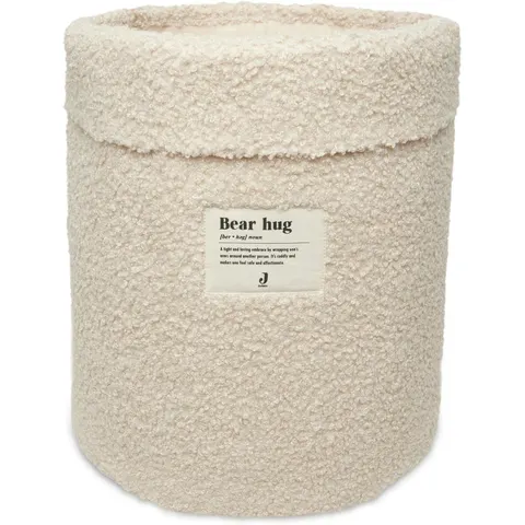 Jollein Opbergmand Boucle Naturel – afbeelding 1