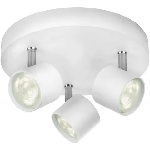Philips Star opbouwspot - 3-lichts - wit – 444886 – afbeelding 1