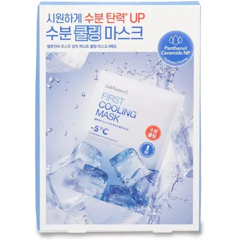 Cell Fusion C - First Cooling Mask Set 27g x 5 sheets – image 1