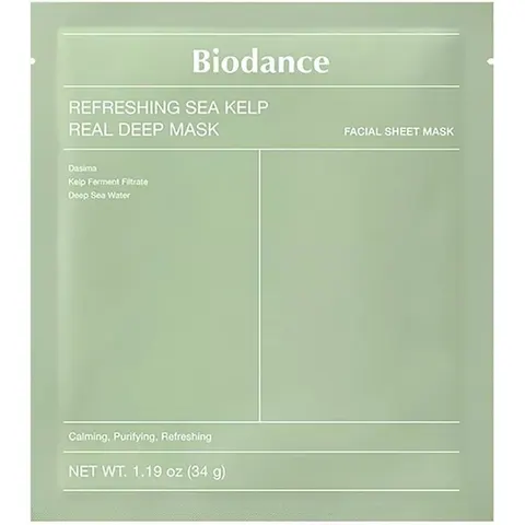 Biodance Refreshing Sea Kelp Real Deep Mask 34 g – afbeelding 1