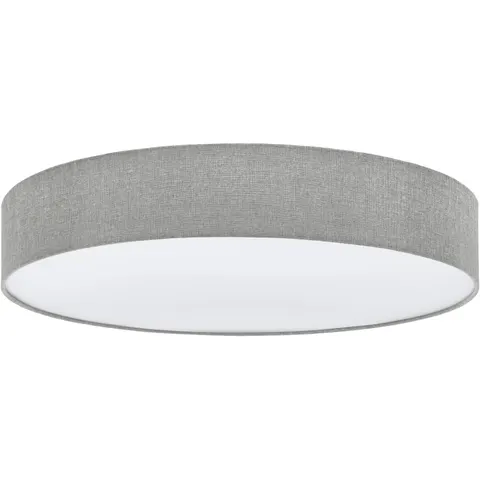 EGLO Pasteri Plafondlamp - E27 - Ø 76 cm - Wit/Grijs – afbeelding 1
