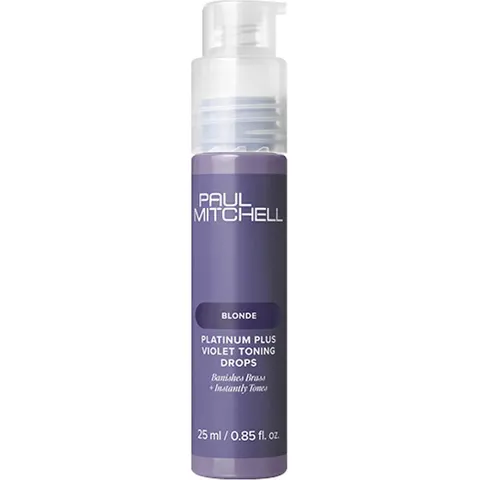 25ml Paul Mitchell Blonde Platinum PLus Violet Toning Drops – image 1