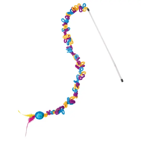 Kong Teaser Loopz - Kattenspeelgoed - 14 cm – afbeelding 1