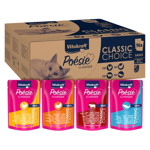 Vitakraft Poesie Classique MSC Mega Pack, 96St, KA – Bild 1