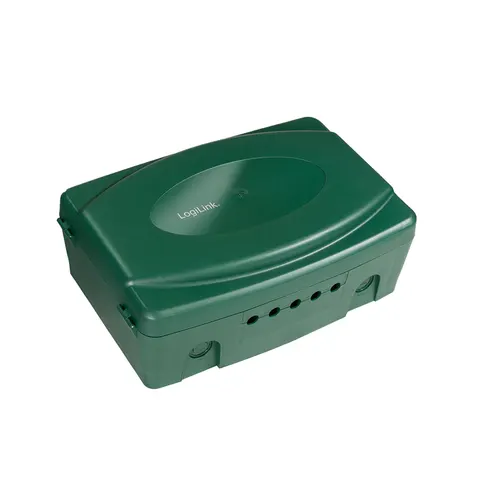 Logilink Kabel-Schutzbox, Outdoor, grün – Bild 1