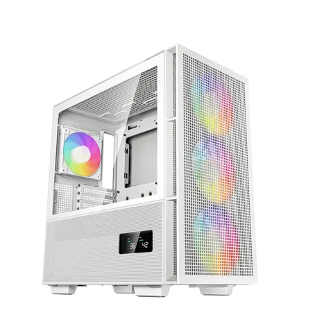 DeepCool CH560 DIGITAL WH Midi Tower White – afbeelding 1