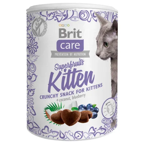 Brit Care Snack Katze Superfruits Kitten 100g – Bild 1